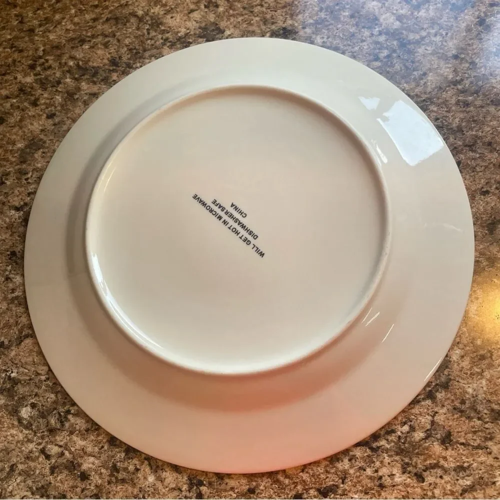 Home Essentials Tartan Ribbon Dinner Plate‎ christmas holiday replacement